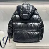 Lun 2023Giubbotti moda uomo nuovo piumino invernale plus size Parka addensare cappotto caldo uomo stand tinta unita casual Parka regalo di Natale