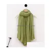 42 Colors Spring Summer Fashion Solid Lady Scarf Sun Protection Cotton And Linen Candy Color Scarves Drop Delivery Dhw3M