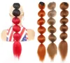 Straight Hair Bubble Ponytail Heat Resistant Synthetic Drawstring Pony Tail Hair Extensions 21 inch9805184