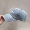 Miu denim baseball cap trucker hattar kvinnor män justerbar vuxen sommar snapback caps hip hop casquette gåva