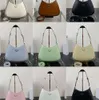 9a Quality Cleo Underarm Bags S Designer Leather Women's Crossbody Purses Totes Nylon Shoulder Hobo Handbags Clutch Wallets YT1005