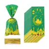 4 PC Gift Wrap Plastic Party Presentförvaringsväska 100 st Butik Försäljning Present Colorful Presentväska presenterar förvaring Ramadan Decoration Gift Wrapping Bag Z0411