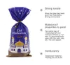 4 PC Papel de regalo Ramadán Decoración 50 Unids Eid Mubarak Bolsas de regalo Plástico Galleta Dulce Bolsa Ramadán Islámico Musulmán Suministros para fiestas Eid Envoltura de regalos Z0411