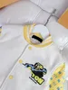 Varumärkesdesigner Toddlerjacka broderad logotyp Autumn Kids Coat Storlek 100-150 Multi Color Stitching Design Babykläder nov 10