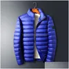 Men'S Down Parkas Fashion Jacket Parka Mens Stylist Winter Coat Outdoor Tactical Warm Cardigan Pile Thickened Stone Drop Delivery Dhf8C