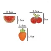 Броши для арбузы вишневой формы брошь булавки эмалевые значки сумки для джинсовой ювелирные украшения