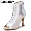 Voor Latin Boots Salsa Pole Women 981 Tango Sexy Belly Dance Shoes Professional Ballroom High Heels Cinmidy 230411 279 741