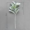 장식용 꽃 시뮬레이션 잎사귀 가짜 인공 무리 식물 귀 잎 diy 꽃 배열 결혼식 장식 가정 장식