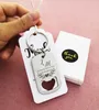 Party Gunst Personaliseerde huwelijksgeschenken voor gasten Doop Keychain Bottle Opener Key Holder Communion Custom Souvenir 230410