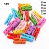 Bag Clips Made in China 25mm 35mm 45mm 60mm 72mm color wood clips po clothing and textile decoration school office 230410