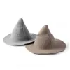 Szerokie brzegowe czapki nowe modne Kniting jesienne zimowe wiadra czapki halloween czapka czapka kobiety wełniane prezenty na dzianiny śmieszne rybak dhgarden dhi5u