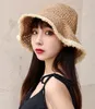 Cappelli a tesa larga Cappello da sole estivo da donna alla moda per donna Floppy Shade Dome Straw Girl Outdoor Vacation Beach Panama