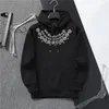 Tasarımcılar Renkli Erkek Hoodie Erkek Kadın Günlük Logo Uzun Kollu Çift Gevşek Hoodies O yaka Sweatshirt