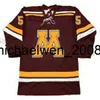 KOB WENG MEN KOMENT MOUTH GLENN RESCH 1973 1 Roberto Luongo 3 Zdeno Chara 5 Nick Leddy Gophers Vintage CCM Hockey Jersey