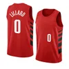 Designer Custom Basketball Jerseys Men Jersey Damian 0 Lillard Shaedon 17 Sharpe Josh 11 Hart Anfernee 1 Simons Jusuf 27 Nurkic Jerami Grant Jerseys