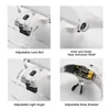 Loupes Loupes avec lampes LED Lentille interchangeable 1.0X/1.5X/2.0X/2.5X/3.5X Réparation d'outils Loupe de lecture 230410