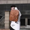 Mochila multifuncional de grande capacidade 2022 New Korean Edition Book Bag masculino Trendência Casual Simples One ombro Oblíquo Bolsa de Straddle 230411