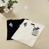 2023 Hommes Designer Band T-shirts Mode Noir Blanc Manches courtes Luxe Lettre Motif T-shirt Taille S-4XL