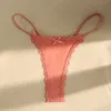 Sportliche dünne G-Strings, sexy Spitzen-Tangas, atmungsaktiv, spurlos, Damenunterwäsche, niedrige Taille, Baumwolle, Schritt, Schleife, Höschen, nahtlose Slips