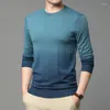 Men's Sweaters 2023 Autumn And Winter Round Neck Long-sleeved Sweater Men Knitted 8830-1317