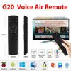 G20 Air Möss 2.4G trådlöst tangentbord Air Fly Mouse röstinmatning Remote Controlers