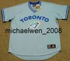 Toronto Roberto Alomar Paul Molitor Joe Carter Pat Borders John Olerud Shawn Green Devon White Shortback Baseball Jersey