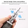 Skruvmejslar Multi-Angle Ratchet Combination Set Home Repair Tool Cross Word 9006M Multifunktionella verktyg 230412