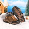 Athletic Outdoor Winter Thermal Shoes For Children Fur Inside Kids Outdoor Vanding Sneakers Håll varma pojkar Snöskor med bomull 823 231110