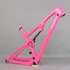 29er Suspensão MTB XC Bike Frame FM038 Completo 27.5er Fibra de Carbono T800 BB92 Viagem de suporte inferior 120mm