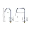 Robinets de cuisine 1PC 360 degrés Rotation robinet d'eau G1/2 'maison simple évier froid robinet