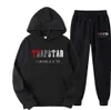 Men's Tracksuits FW Trapstar Men Women Tracksuit Brand Printed Streetwear Sportswear WarmTwo Pieces Set Hoodie Pants Jogging Hooded blazer hl56