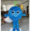 Halloween blauwe bosbes mascotte kostuum stripfiguur outfits pak volwassenen maat outfit verjaardag kerst carnaval fancy dress voor mannen vrouwen