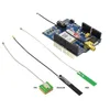 Freeshipping SIM808 etooth GSM GPS for SIMCOM Quad-Band Sim808 GSM/GPS/BT Module 3 in 1 Developed Board 3 Antennas Bsqet