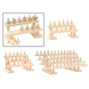 Jewelry Pouches Wood Holder Display Stand Rack Organizer Storage Perfect For Retail Show Or Craft Fairs