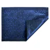 Tapetes de mesa Design Sparkle Glitter Azul Placemat Bling Mat Conjunto de 4 peças PRESENTE