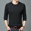 Maglioni da uomo Autunno Inverno Uomo Manica lunga Maglione che tocca il fondo Coreano Versatile Solido Streetwear Moda Abbigliamento maschile Maglioni in maglia Top