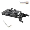 Freeshipping V Lock Mounting Plate Power Supply Splitter with 15mm Rod Clamp D1524camera photography accessories Ivsxc