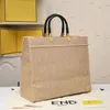 Sunshine Tote Bag Designer Kobiety torba na torby luksusowe designerskie torby słońca torebki plażowe na plażę Kobieta skórzana patchworka