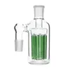 Glass Filter Ash Catchers 8Arm Tree Perc Smoking Ashcatcher 14mm 18mm Adapter Catching Ash Collector For Recycle Bong Bubbler Dab Rig