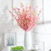Decorative Flowers & Wreaths 10Pcs Artificial Butterfly Orchid Non-woven Fabrics Fake Flower Branch Home Decorating Wedding Country Decor