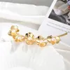 Broschen Vanssey Luxus Modeschmuck Blume Orchidee Natürliche Perle Glas Brosche Pin Hochzeit Party Zubehör Für Frauen 2023