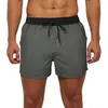 Herren Shorts 2023 Sommer Herren Surf Strand Schwimmen schnell trocknend Netzfutter Sport leichte elastische Gürtel Boxer Gym Fitness Hose