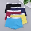 Cuecas 5 pçs/lote homens boxers roupa interior calcinha de sono shorts boxer confortável plus size boxershorts 4xl