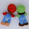 25cm Super Mushroom Yoshi Soft Stuffed Animals Toy Doll Plush Toys Cute toy red green