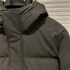 Veste d'hiver en coton à capuche pour homme, doudoune en coton, fermeture éclair manches longues, épaisse, chaude, noir, kaki, taille L-4XL