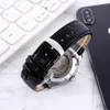 Омег -брачные часы для Men 2023 Новые мужские часы 40 мм три стежка автоматические механические часы Top Luxury Brand Кожаный ремешок Men Fashion Montre de Luxe Type Seven