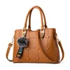 Bolsas de bolsa HBP Bolsas Mulheres Totes Bolsa de ombro de couro Bola de Mulher Tote Brown Cor 1078