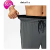 Hommes Jogger Pantalons longs Sport luluYoga Tenue Séchage rapide Cordon Poches de sport Pantalons de survêtement Pantalons décontractés Taille élastique Fitness Lemens Haute Qualité