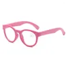 Lunettes de soleil 15 pièces/ensemble Anti-lumière bleue lunettes Silicone pliable enfants lunettes optiques Flexible une pièce lunettes sûres miroir uni