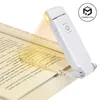 Lampes de bureau LED USB Rechargeable livre lumière lecture lumière Protection des yeux veilleuse Portable pince bureau lumière signet lire lumière nuit lampe P230412